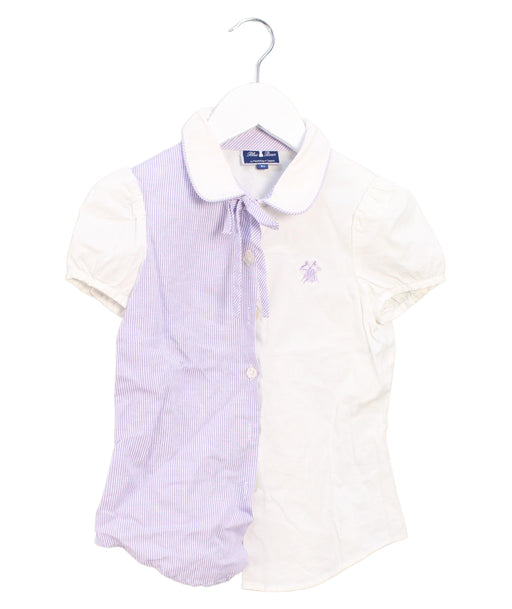 A White Shirts from Nicholas & Bears in size 8Y for girl. (Front View)