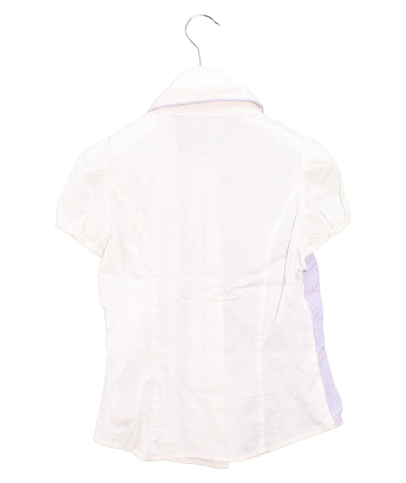 A White Shirts from Nicholas & Bears in size 8Y for girl. (Back View)