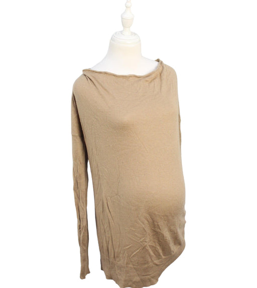 A Beige Knit Sweaters from Mayarya in size M for maternity. (Front View)