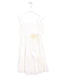 A White Sleeveless Dresses from Nicholas & Bears in size 6T for girl. (Front View)