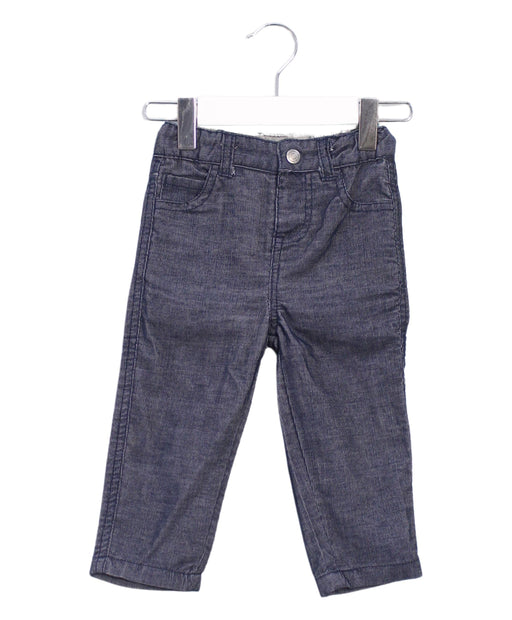A Navy Casual Pants from Cadet Rousselle in size 6-12M for boy. (Front View)