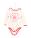 A Ivory Long Sleeve Bodysuits from CIGOGNE Bébé in size 12-18M for boy. (Front View)