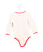 A Ivory Long Sleeve Bodysuits from CIGOGNE Bébé in size 12-18M for boy. (Back View)