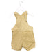 A Brown Overall Shorts from Cadet Rousselle in size 12-18M for boy. (Back View)