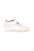 A White Sneakers from Zapato FEROZ in size 3T for girl. (Back View)