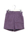 A Purple Shorts from Bonpoint in size 8Y for girl. (Front View)