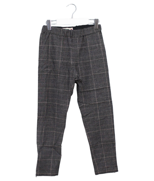 A Grey Casual Pants from Bonpoint in size 8Y for boy. (Front View)