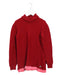 A Red Knit Sweaters from Simonetta in size 6T for girl. (Front View)
