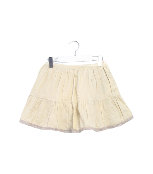 A Beige Short Skirts from Bonpoint in size 8Y for girl. (Front View)