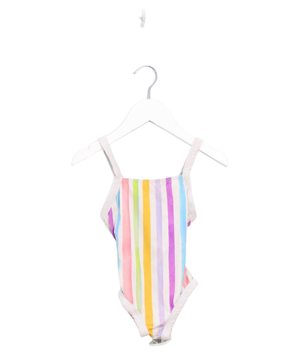 A Multicolour Swimsuits from Velveteen in size 4T for girl. (Front View)