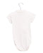 A White Short Sleeve Bodysuits from Chateau de Sable in size 3-6M for neutral. (Back View)