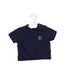 A Navy Short Sleeve T Shirts from Chateau de Sable in size 0-3M for boy. (Front View)