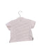 A Grey Short Sleeve T Shirts from Chateau de Sable in size 3-6M for boy. (Back View)