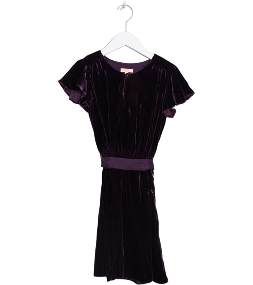 A Purple Short Sleeve Dresses from Jigsaw in size 8Y for girl. (Front View)