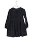 A Black Long Sleeve Dresses from Jacadi in size 8Y for girl. (Back View)