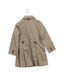 A Brown Coats from Burberry in size 4T for girl. (Back View)