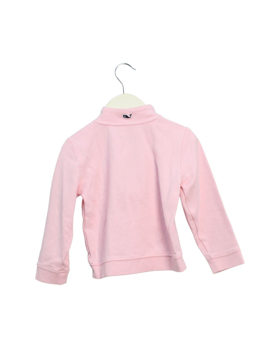 A Pink Long Sleeve Tops from Vineyard Vines in size 4T for girl. (Back View)