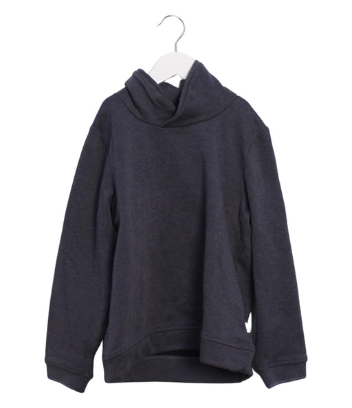 A Grey Hooded Sweatshirts from Aigle in size 10Y for boy. (Front View)