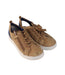 A Brown Sneakers from Geox in size 10Y for boy. (Front View)