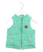 A Green Outerwear Vests from Purebaby in size 12-18M for boy. (Front View)