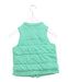 A Green Outerwear Vests from Purebaby in size 12-18M for boy. (Back View)