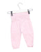 A Pink Sweatpants from Purebaby in size 3-6M for girl. (Back View)