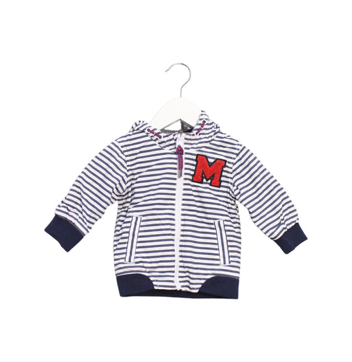 A Navy Lightweight Jackets from Little Marc Jacobs in size 3-6M for boy. (Front View)