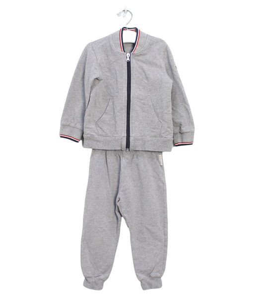 A Grey Pants Sets from Moncler in size 2T for boy. (Front View)
