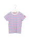 A Multicolour Short Sleeve T Shirts from Miki House in size 5T for girl. (Front View)