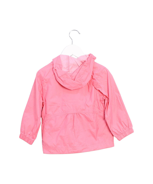 A Pink Lightweight Jackets from Columbia in size 2T for girl. (Back View)