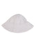 A White Sun Hats from Seed in size 6-12M for girl. (Front View)