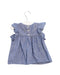 A Blue Short Sleeve Tops from Ralph Lauren in size 6-12M for girl. (Back View)