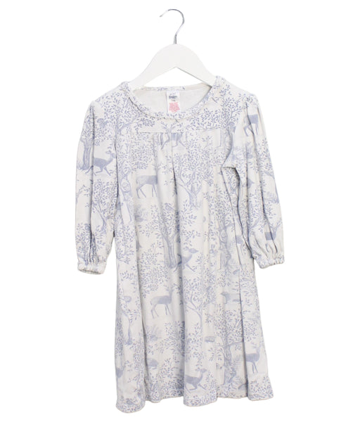 A White Long Sleeve Dresses from Boden in size 7Y for girl. (Front View)