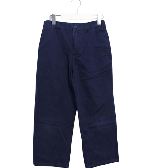 A Navy Casual Pants from Chickeeduck in size 5T for boy. (Front View)