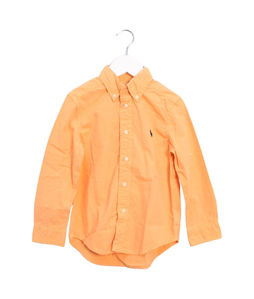 A Orange Shirts from Polo Ralph Lauren in size 4T for boy. (Front View)