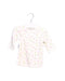 A Ivory Long Sleeve Tops from Mides in size 0-3M for girl. (Front View)