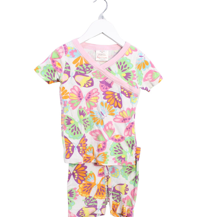 A Multicolour Pyjama Sets from Hanna Andersson in size 2T for girl. (Front View)