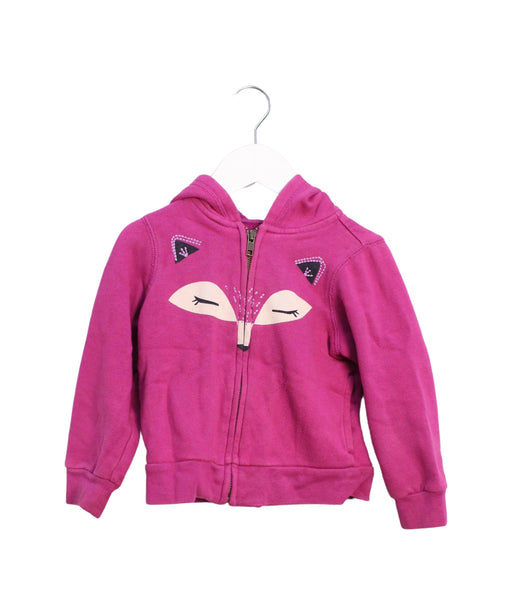 A Purple Lightweight Jackets from Tea in size 3T for girl. (Front View)