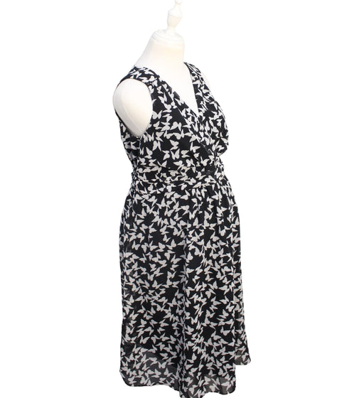 A Black Sleeveless Dresses from Motherhood Maternity in size S for maternity. (Front View)