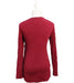 A Red Long Sleeve Tops from Ripe in size M for maternity. (Back View)
