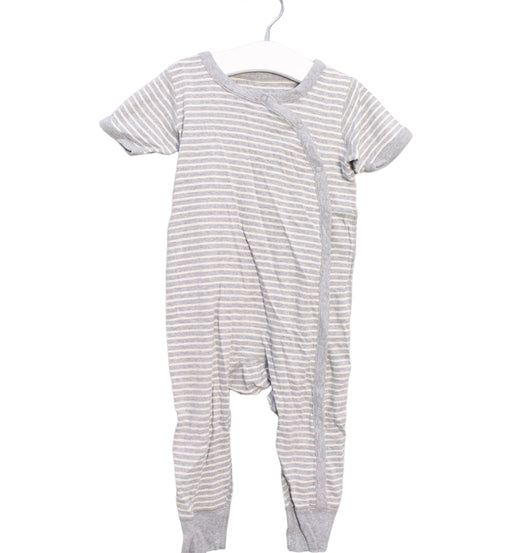 A Grey Short Sleeve Jumpsuits from Hanna Andersson in size 18-24M for boy. (Front View)
