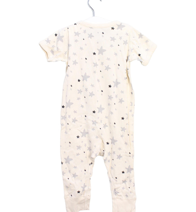 A Ivory Short Sleeve Jumpsuits from Hanna Andersson in size 18-24M for boy. (Back View)