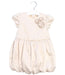 A Gold Short Sleeve Dresses from Janie & Jack in size 12-18M for girl. (Front View)