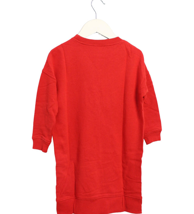 A Red Sweater Dresses from Zadig & Voltaire in size 4T for girl. (Back View)
