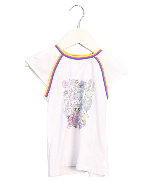 A White Short Sleeve T Shirts from Little Marc Jacobs in size 2T for girl. (Front View)
