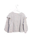 A Grey Long Sleeve Tops from Louise Misha in size 4T for girl. (Back View)