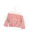A Red Long Sleeve Tops from Burberry in size 6-12M for girl. (Back View)