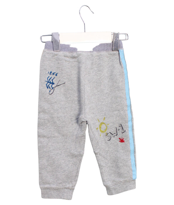 A Grey Sweatpants from Burberry in size 6-12M for boy. (Back View)
