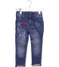 A Blue Jeans from IKKS in size 3T for boy. (Front View)