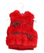 A Red Outerwear Vests from Nicholas & Bears in size 3T for girl. (Front View)